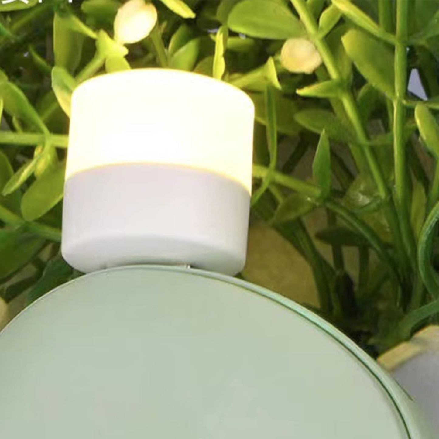 USB Night Light, LED Mini Light Bulb, Plug in Night Light, Small Night Lights, Warm White, USB Light Bulb for Bedroom, Bathroom, Hallway, Nursery, Kitchen, Car Tiny Light 6PS (6 Warm)