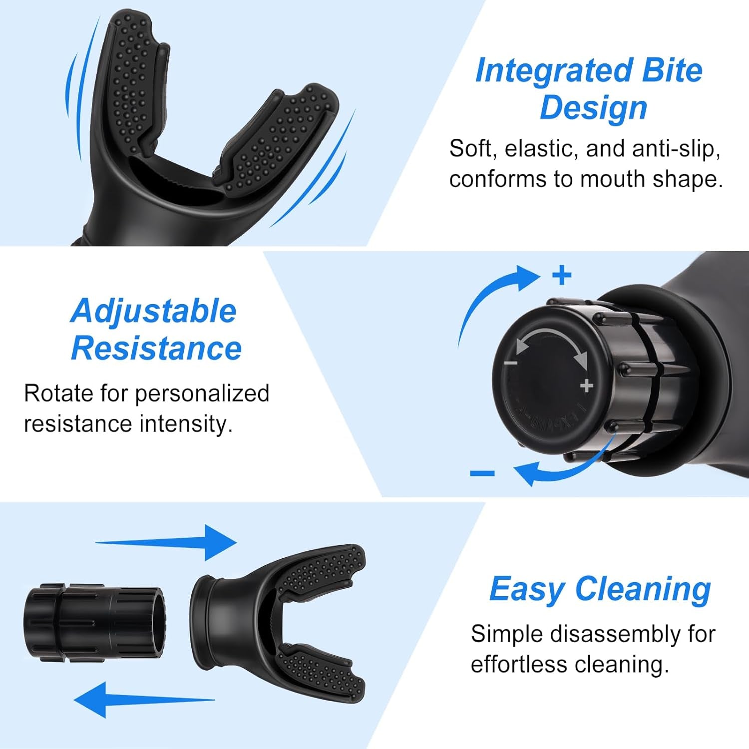Ultimate Portable Breathing Trainer - Customizable Resistance for Enhanced Lung Strength