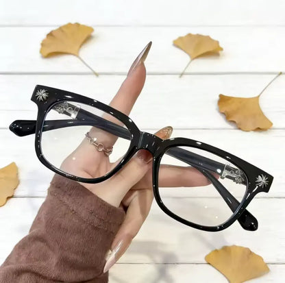 Stylish Retro Blue Light Blocking Glasses for Trendsetters - Unisex European & American Design