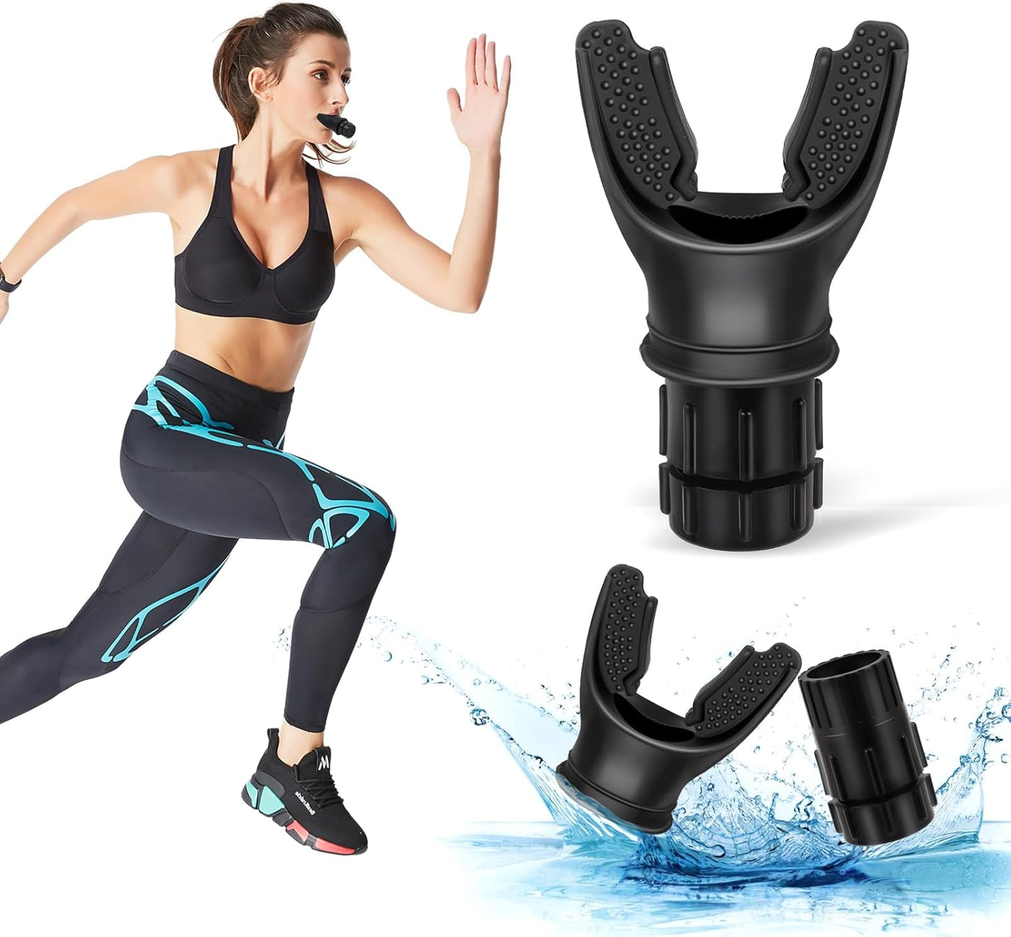 Ultimate Portable Breathing Trainer - Customizable Resistance for Enhanced Lung Strength